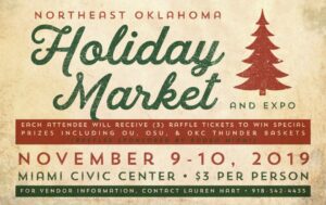 Vendors sought for NE Oklahoma Holiday Market